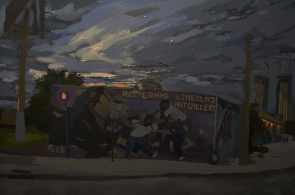 175 NW 14th St Miami FL 33136 32 x 48 Acrylic on Canvas 2017