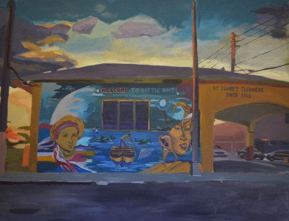 6200 N.E. 2nd Avenue Miami FL 33138 Acrylic on Canvas 50 x 65 2015